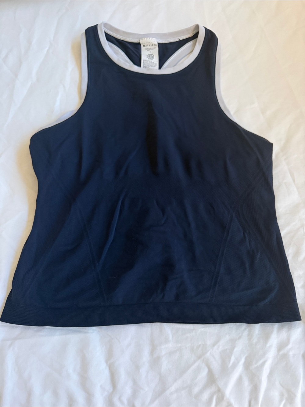 Momentum Seamless High Neck Crop Tank